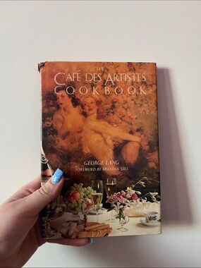 Vintage The Café des Artistes Cookbook by George Lang - Hardcover
